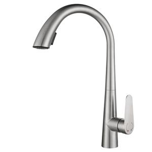 SLY Kitchen Sink Faucet with Pull Out Sprayer Single Handle Swivel Spout Mixer Tap