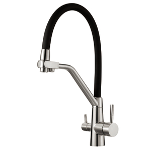 Deck Mount 2 Handles Single Hole Faucets