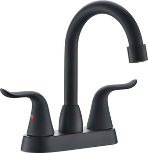 Bathroom Waterfall 4 Inch Centerset Faucet Bathroom Basin 2 Handle Faucet