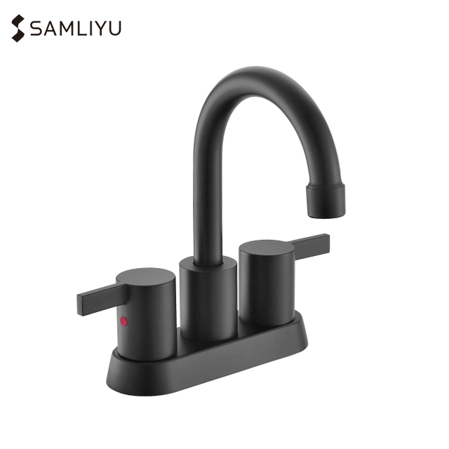 SLY High Quality 4 Inch Two Handle Bathroom Faucet