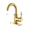 SLY Modern CUPC Bathroom Basin Faucet Deck Mounted Single Chrome stainless steel Toilet Mixer Basin Faucet 