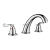 SLY 8 Inch Bathroom Faucet Basin Mixer Double Handle Widespread Basin Faucet