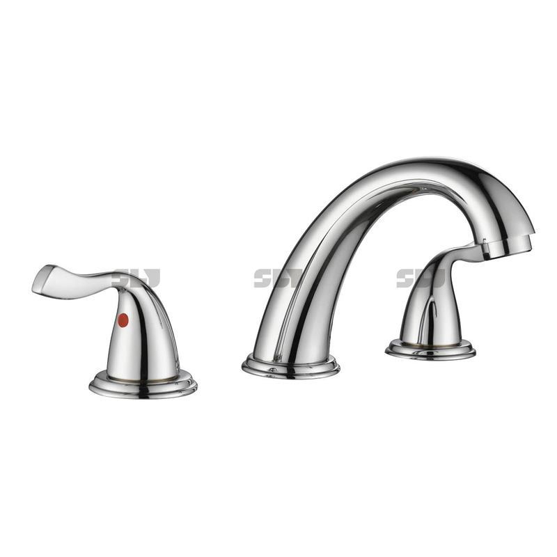 SLY 8 Inch Bathroom Faucet Basin Mixer Double Handle Widespread Basin Faucet