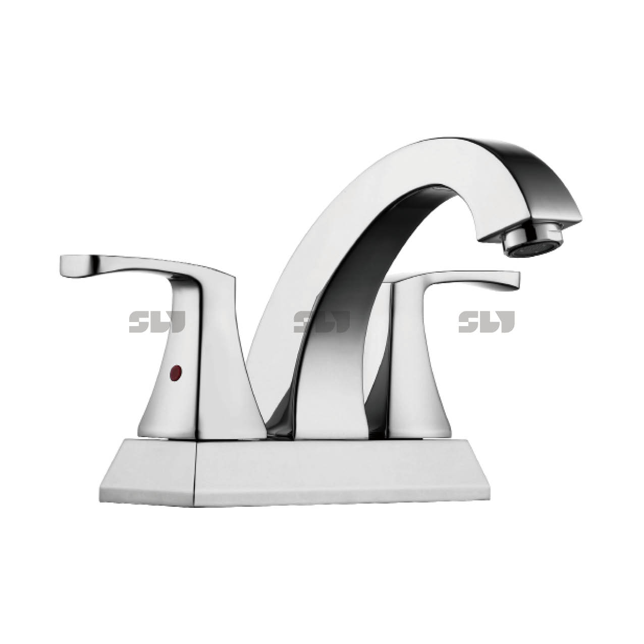 SLY Two Handle 4 Inch Peerless Bathroom Faucet