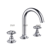 SLY Basin Mixer Faucet Basin Mixer Faucet Widespread Chrome Wash Basin Dual Handle Faucets 