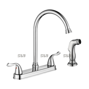 SLY Hot And Cold Kitchen Faucet Deck Mounted Water Mixer Tap Kitchen Faucet 