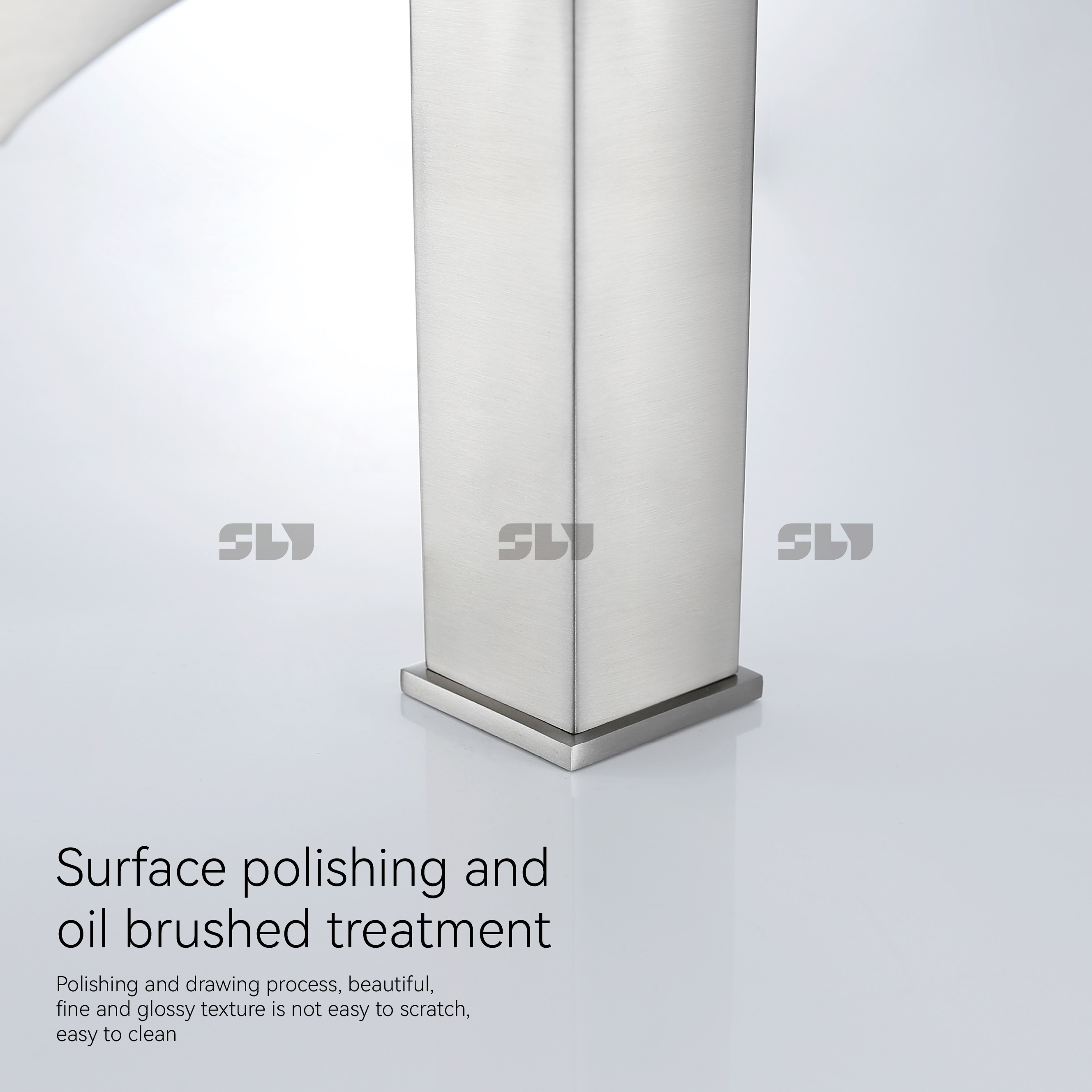 SLY Stainless Steel Faucet Bathroom Single Hole Washroom New Design Faucets