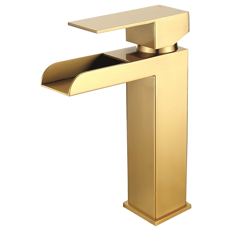 SLY Stainless Steel Single Handle And One Hole Bathroom Sink Mixers Taps Basin Faucet Modern Contemporary 