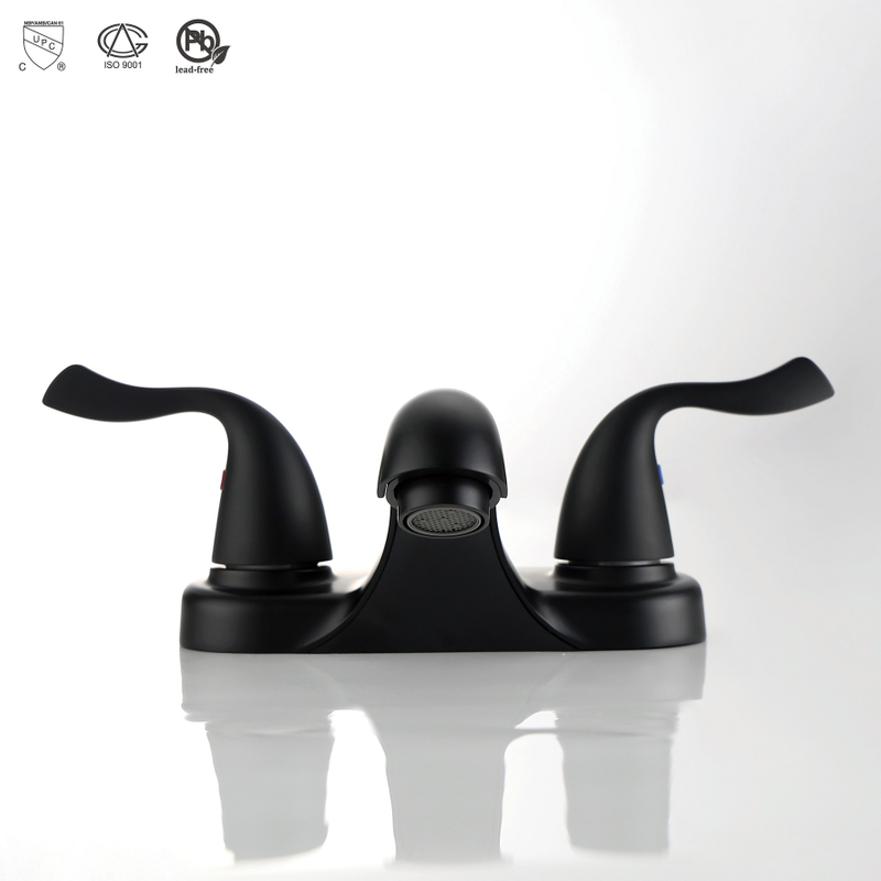 SLY Brushed Nickel Modern Bathroom Sink Deck Mount Countertop Wash Basin Faucet