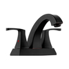 SLY Brushed Nickel Bathroom Sink Faucet Deck Mount One Hole Faucet
