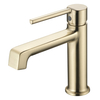 SLY Brass Rose Gold High Quality Bathroom Faucet Hot Cold Brass Water Tap Mixer for Apartment Project