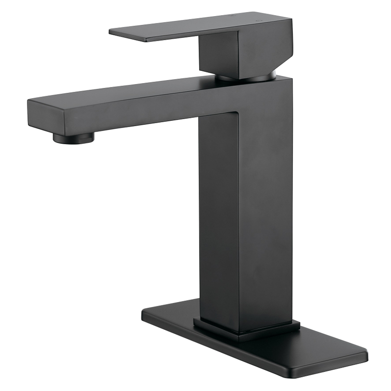 SLY Wholesale Corrosion Resistant Stainless Steel Center Single Hole Bathroom Faucet