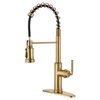SLY Matte Black Unique Novel Design Single Handle Kitchen Faucet