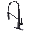 SLY New Products Pull Down Sprayer Matte Black Kitchen Sink Taps Mixer Faucets