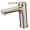 SLY Chrome Square Design Single Cold Tap Black Basin Faucet Bathroom Tap Zinc Alloy Sink