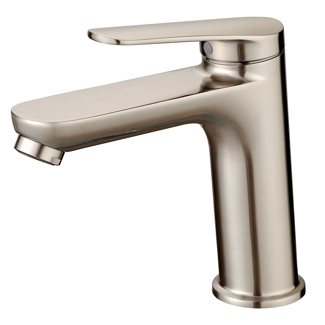 SLY Chrome Square Design Single Cold Tap Black Basin Faucet Bathroom Tap Zinc Alloy Sink