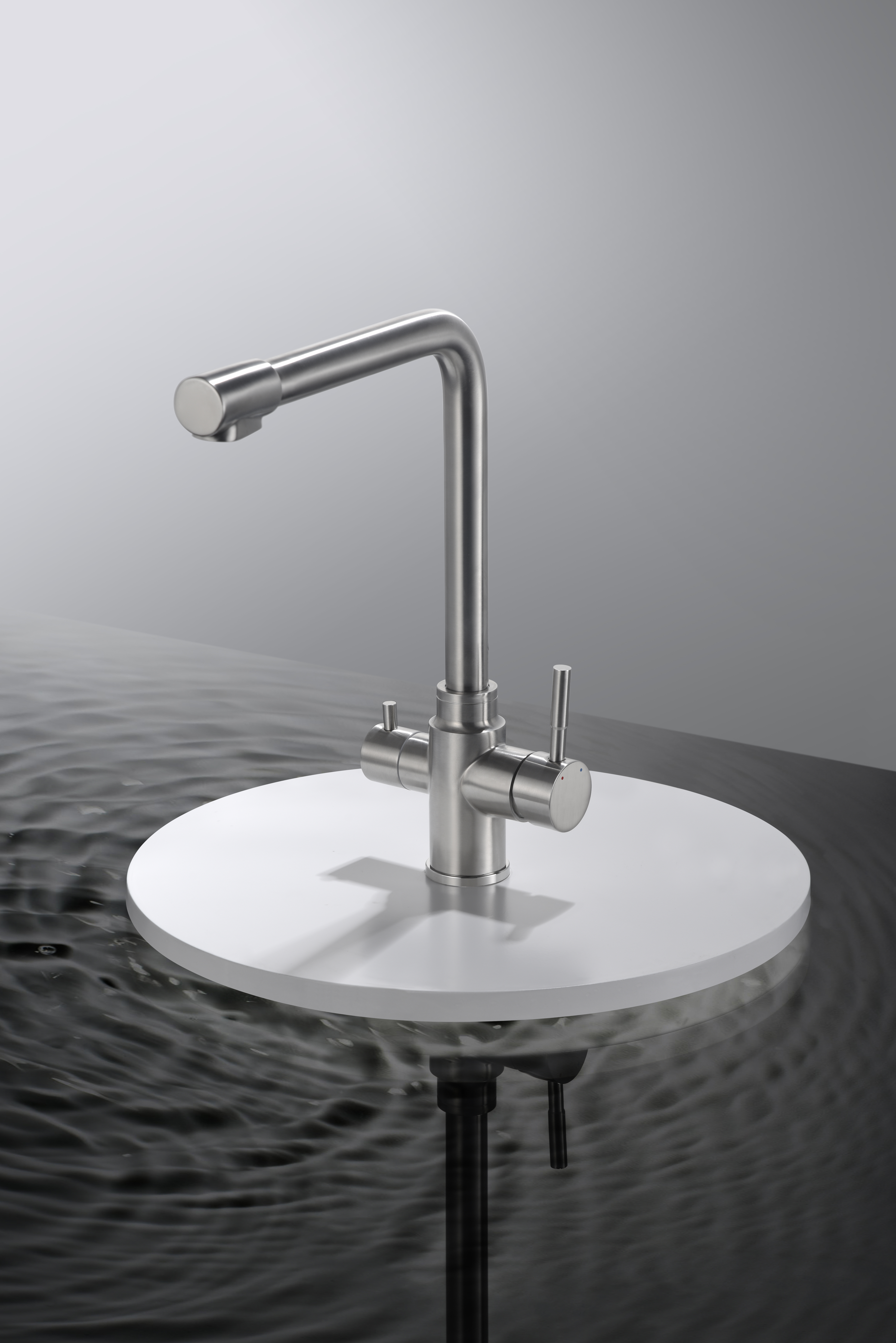 Pull Out Purified Water Kitchen Sink Faucet