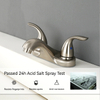 SLY Brushed Nickel New Design Luxury Bathroom Taps Mixer Sink Faucet