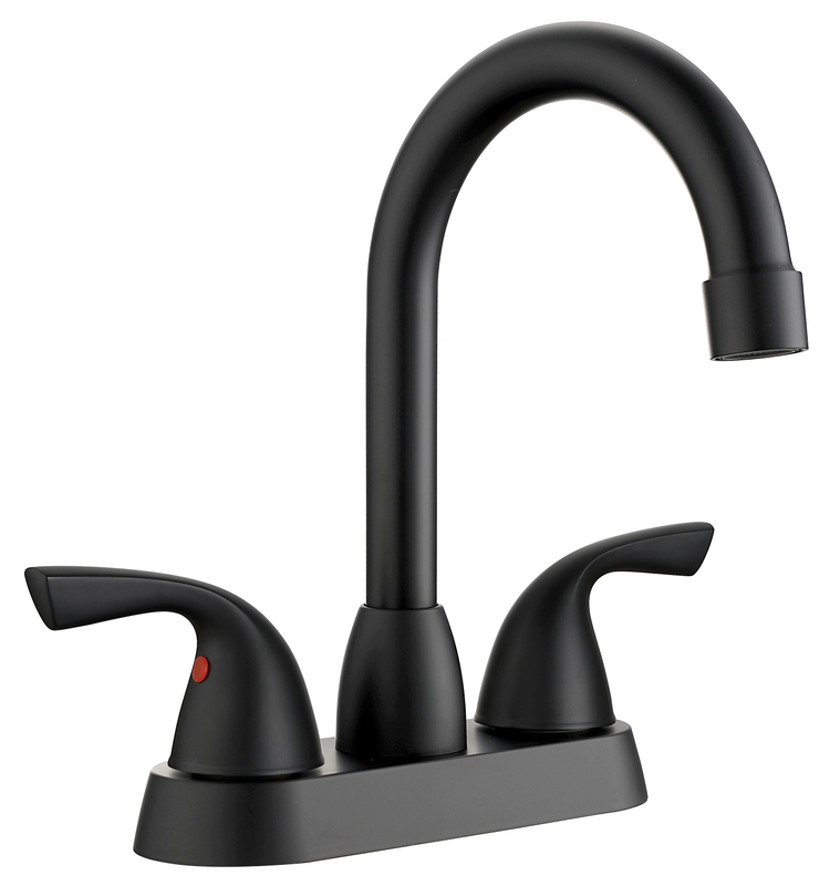 SLY Two Handle Wash Basin Faucet Mix Hot And Cold Water Set Faucet