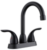 SLY Bathroom Basin 2 Handle 4 Inch Centerset Peerless Bathroom Faucet 