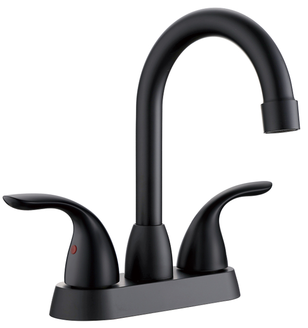 SLY Bathroom Basin 2 Handle 4 Inch Centerset Peerless Bathroom Faucet 