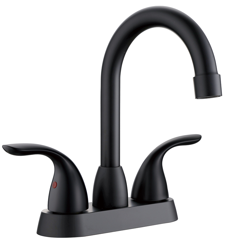 SLY Bathroom Basin 2 Handle 4 Inch Centerset Peerless Bathroom Faucet 
