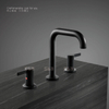 SLY 8 Inch Widespread Brass Bathroom Sink Faucet Wash Basin Sink Mixer Tap Faucet