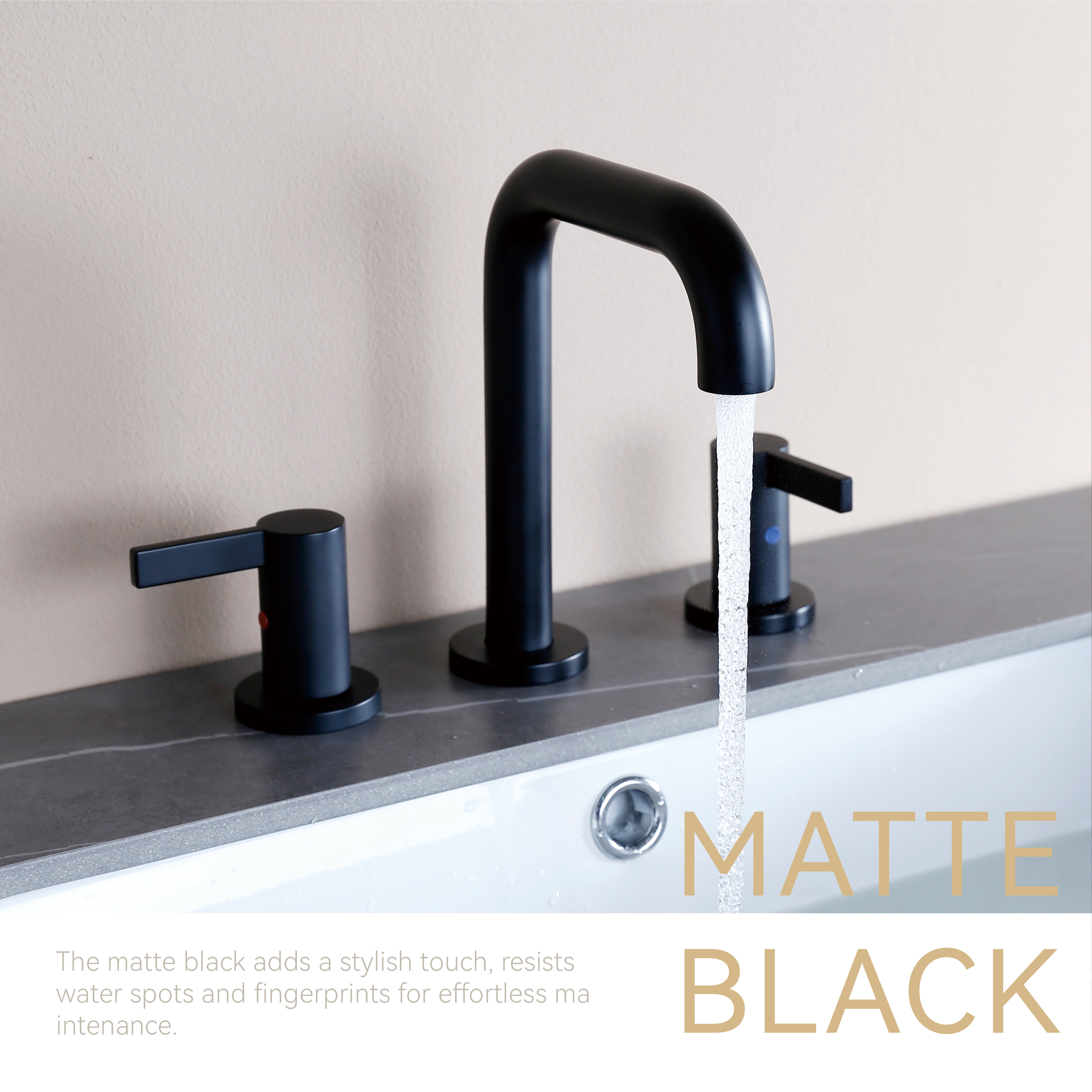 3 Hole Bathroom Faucet