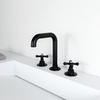 High Quality 3 Holes Double Handle Bathroom Faucet Sink Mixer Taps