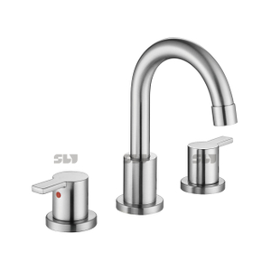 SLY CUPC Double Handle Faucet Basin Widespread Face Basin Faucet 