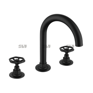 SLY Basin Mixer Faucet Basin Mixer Faucet Widespread Chrome Wash Basin Dual Handle Faucets 