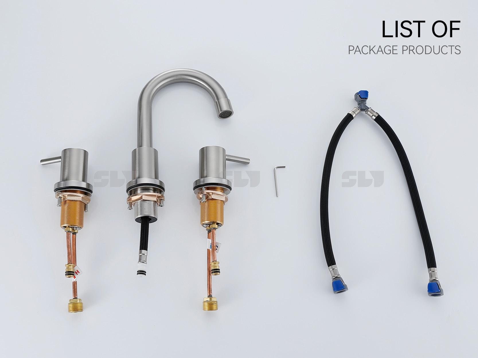 stainless steel basin faucet