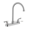 SLY Hot And Cold Tbathroom Faucets Brushed Nickel Copper Bathroom Faucet