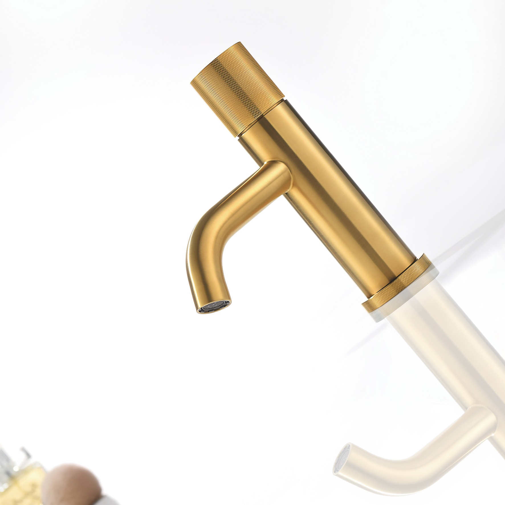 gold faucets bathroom