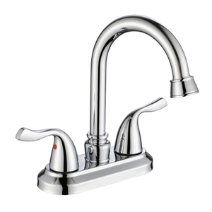 SLY Zinc Chrome New Design Dual Control Bathroom Basin Faucet Cold Hot Water