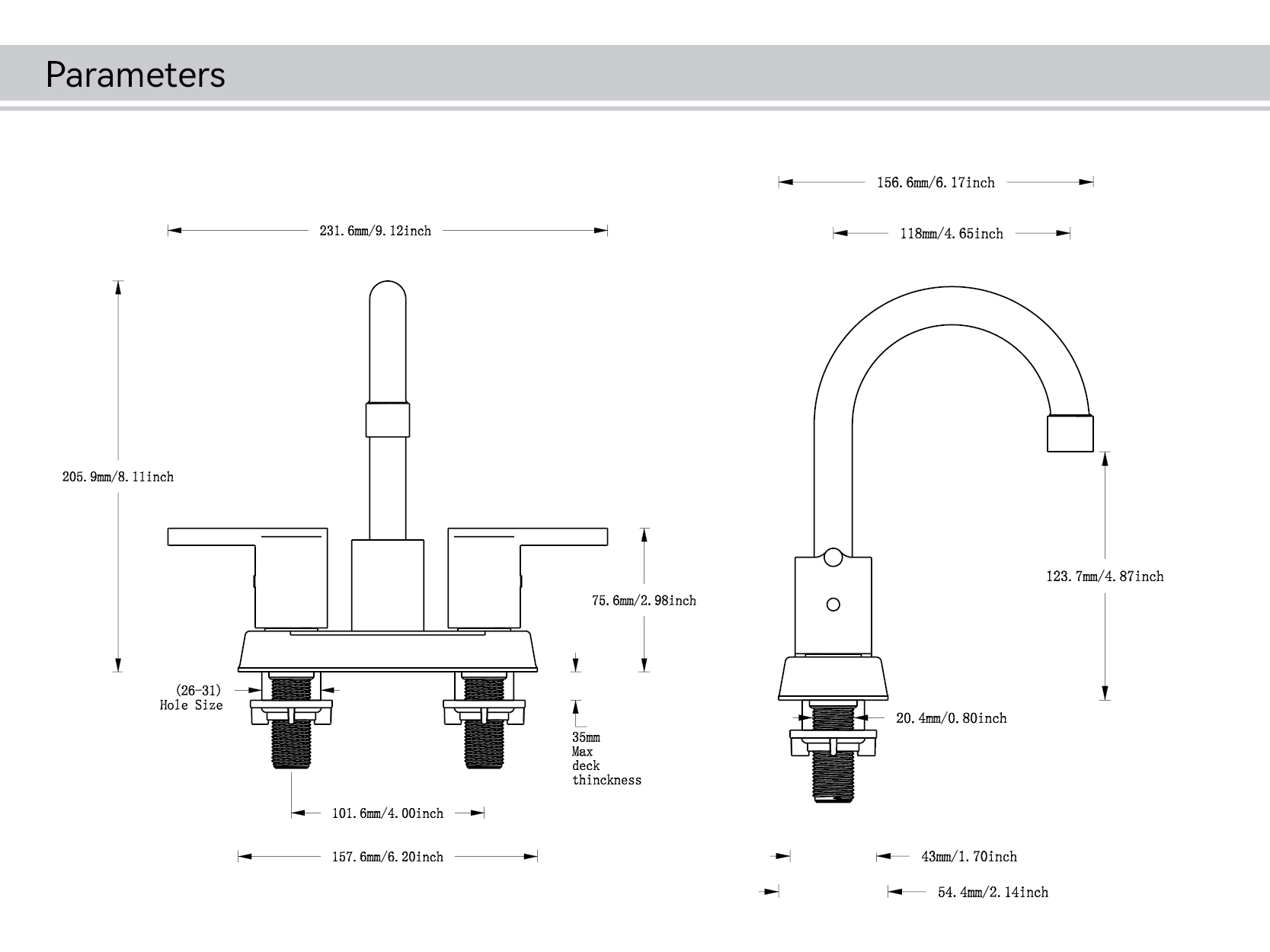 bathroom faucet gold