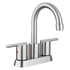 SLY Brushed Nickel Low Power Water Control Consumption Basin Bathroom Faucet