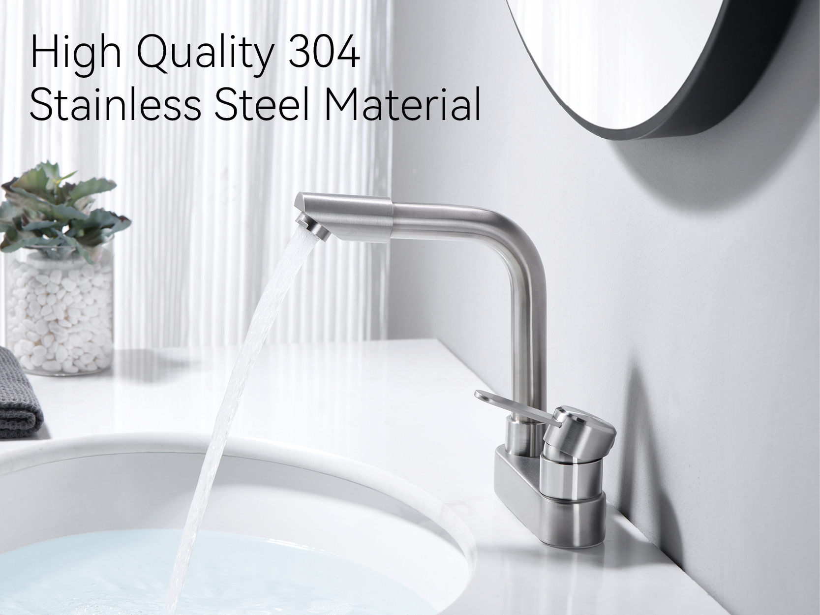 waterfall faucets bathroom