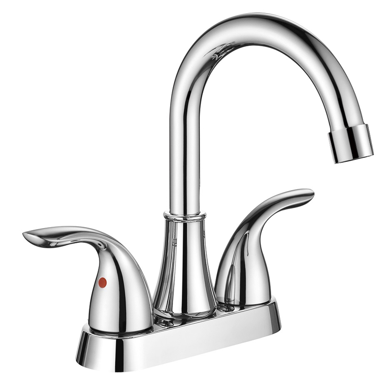 SLY Bathroom Faucet Brushed Nickel Bathroom Sink Faucet Vanity Faucet