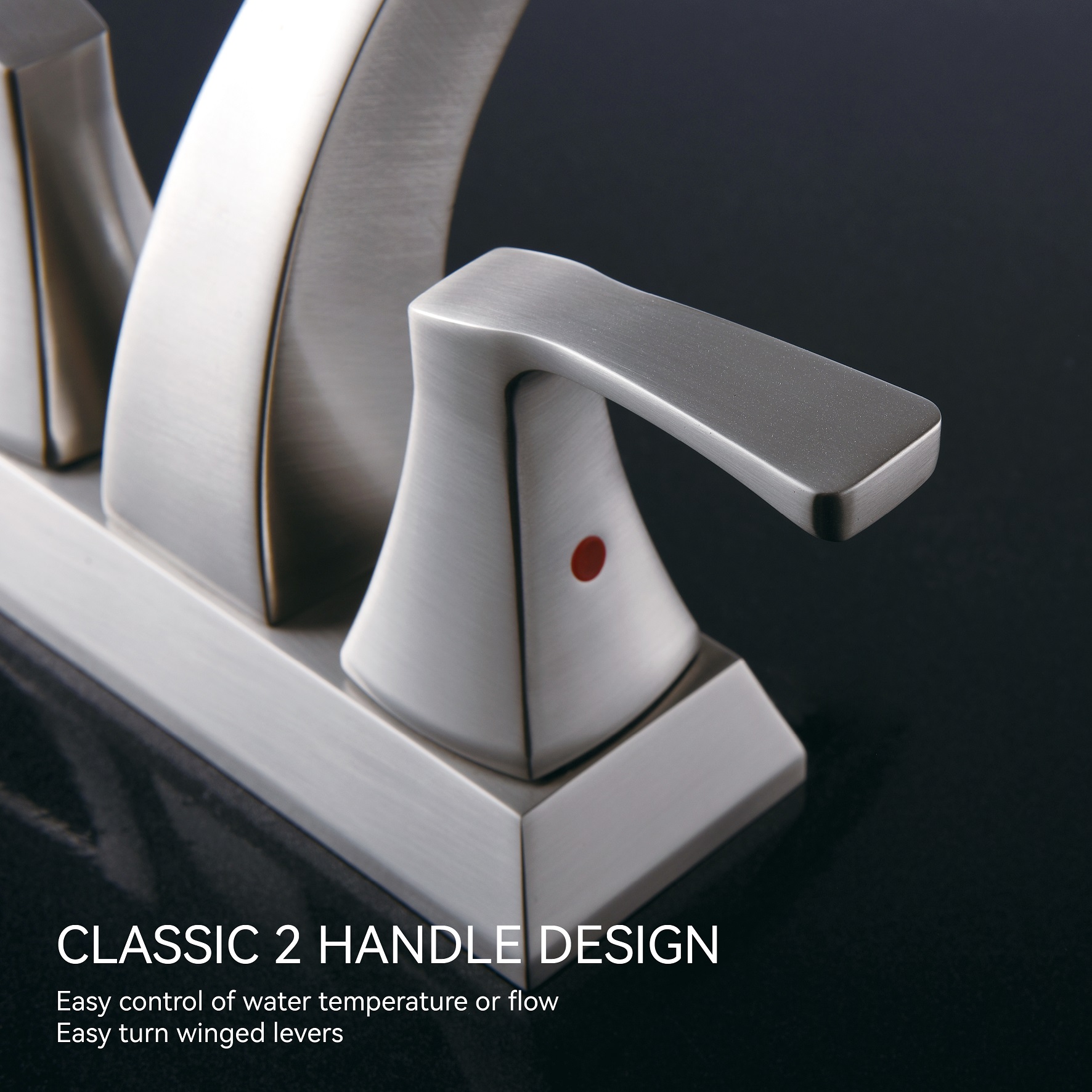 bathroom faucet with sprayer