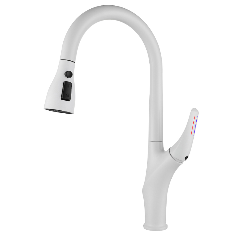 SLY Brushed Gun Metal Cheapest Hot Sale Single Handle Kitchen Faucet Pull Down