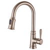 SLY Chrome High Quality Modern Design Pull Down Sprayer Kitchen Mixer Tap Faucet