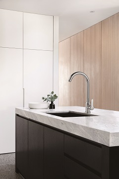 White Kitchen Faucet 