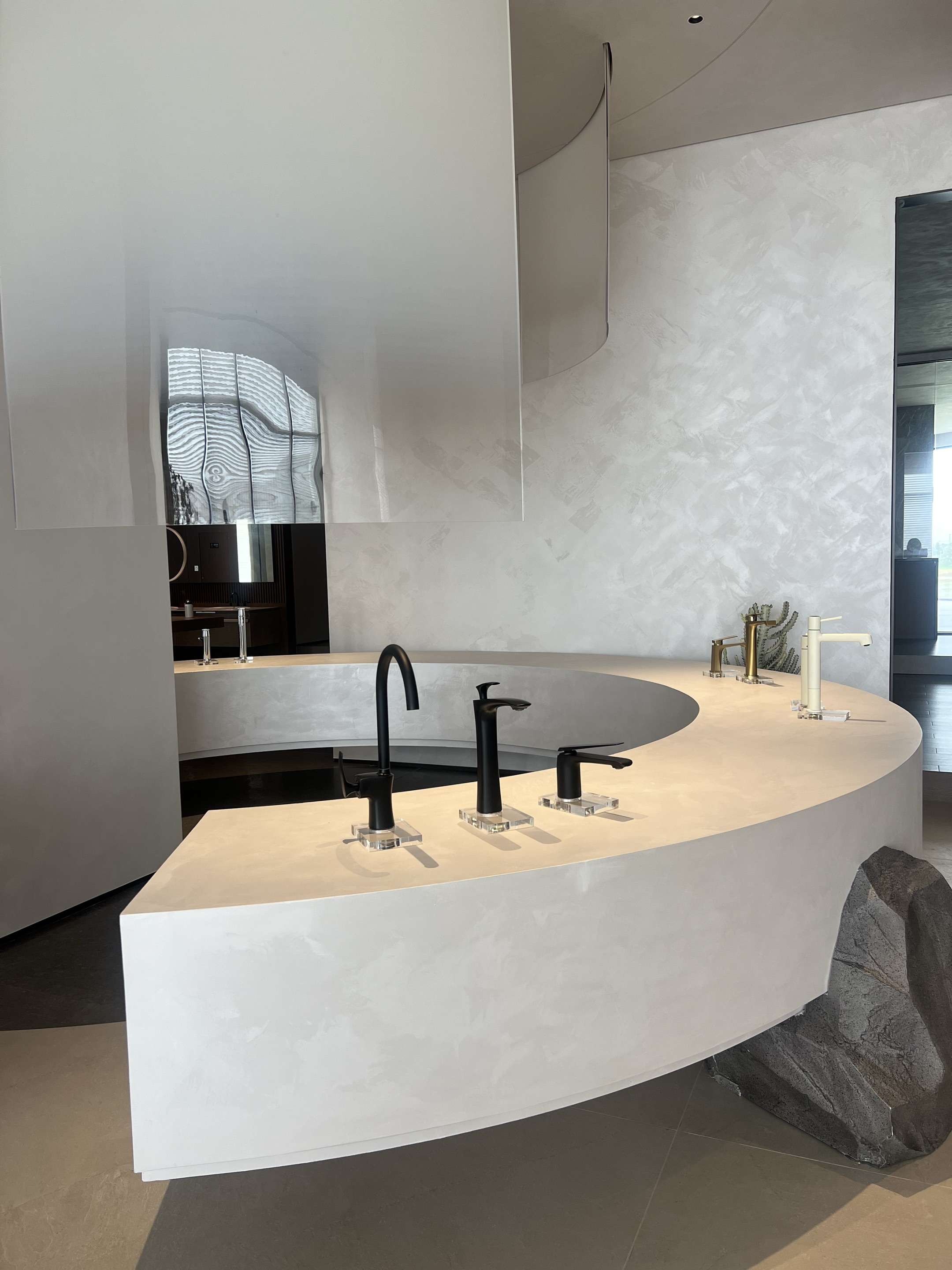 Brushed Nickel Bathroom Faucet