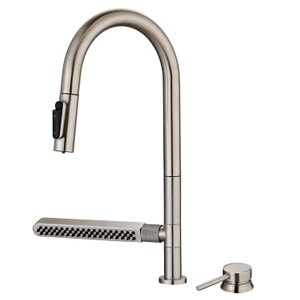 Kitchen Faucet With Pull Out Sprayeer 5 Mode 