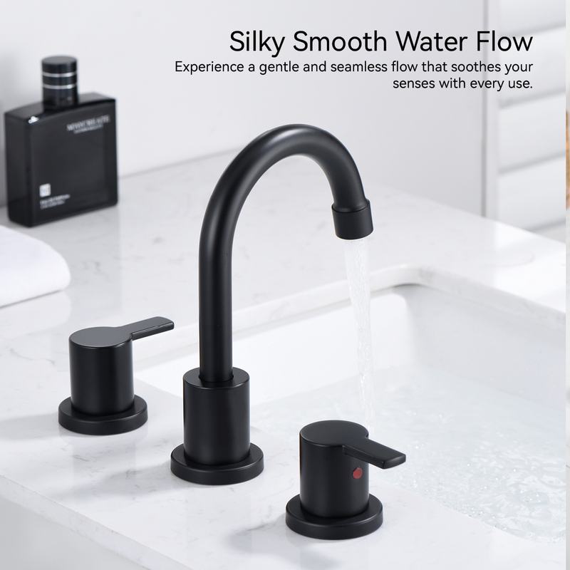 SLY CUPC Double Handle Faucet Bathroom Faucet 8 inch bathroom faucets​ 