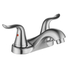 SLY Hot Sells Luxury Chrome Brass 4 "two Handle Faucets