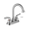 SLY Hot And Cold Water Faucet Dual Handle Basin Faucet Tap Bathroom Mixer