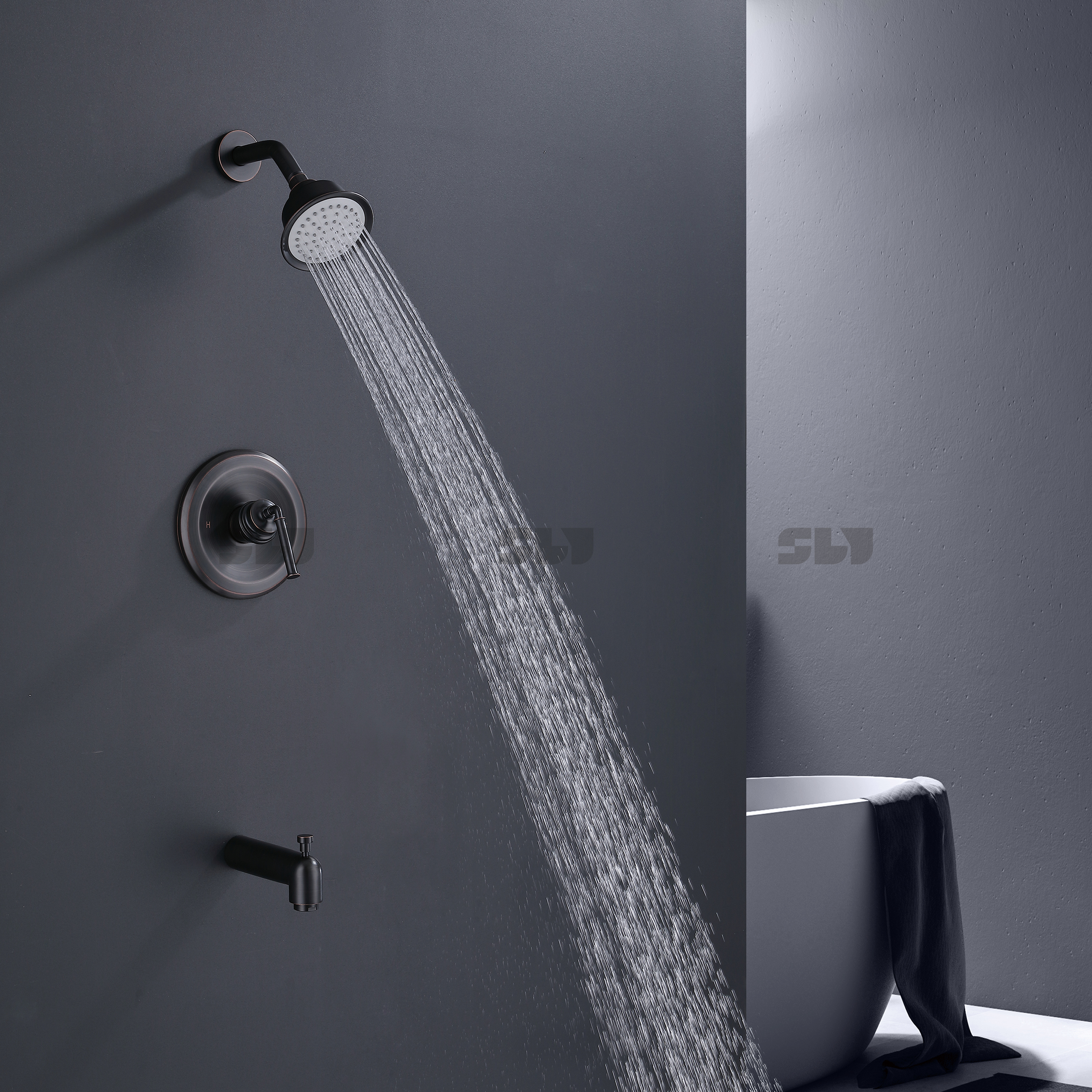  Shower Faucet Brass Two Function 