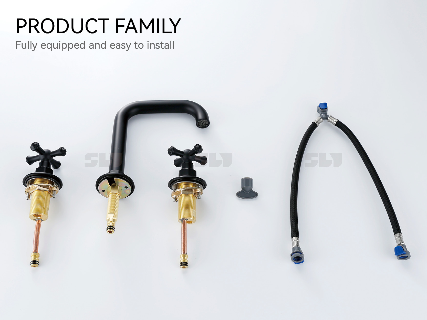 3 hole widespread bathroom faucet